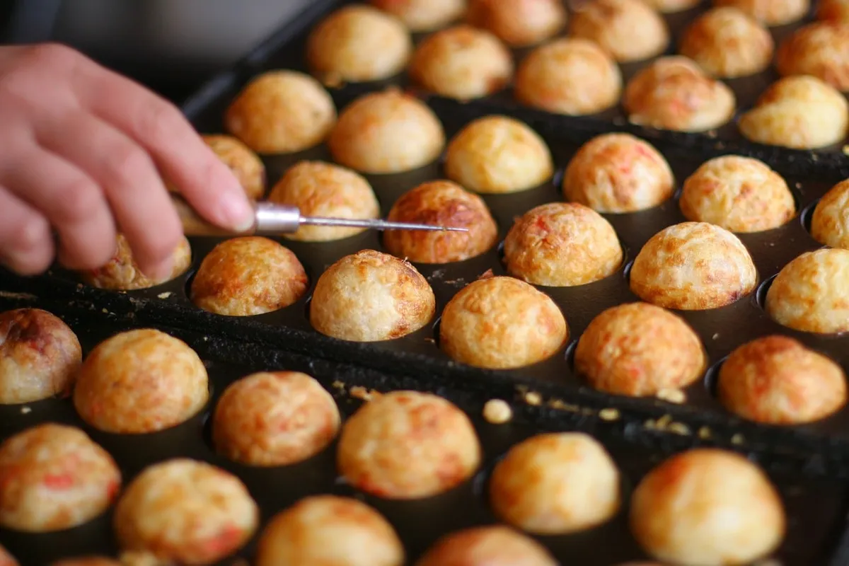 food, japanese meal, class b gourmet, takoyaki, cooking, shop